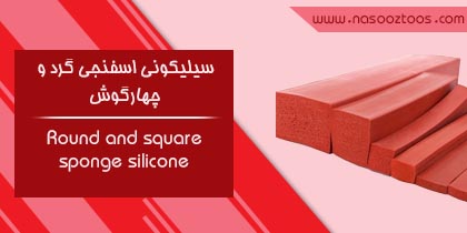 Round and square sponge silicone